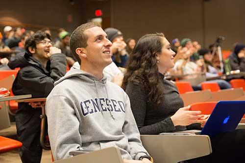 Students in lecture hall