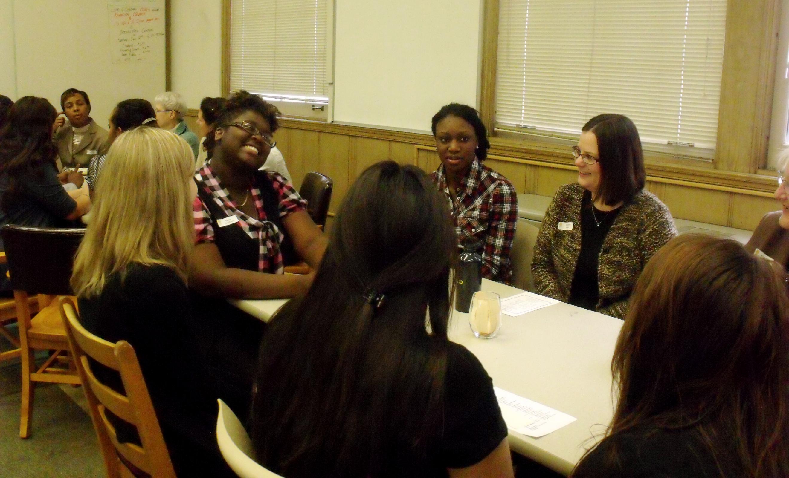 Women's leadership institute roundtable discussion