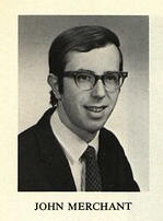 John Merchant yearbook photo.