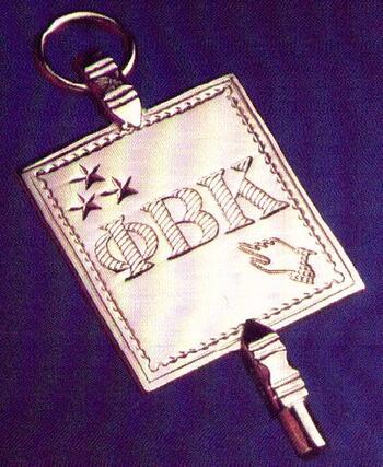 Phi Beta Kappa key