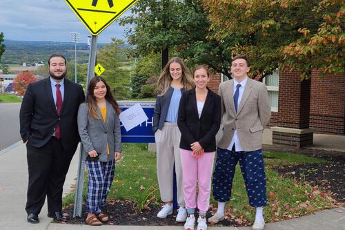 photo of Fed Challenge Team @ SUNY Geneseo