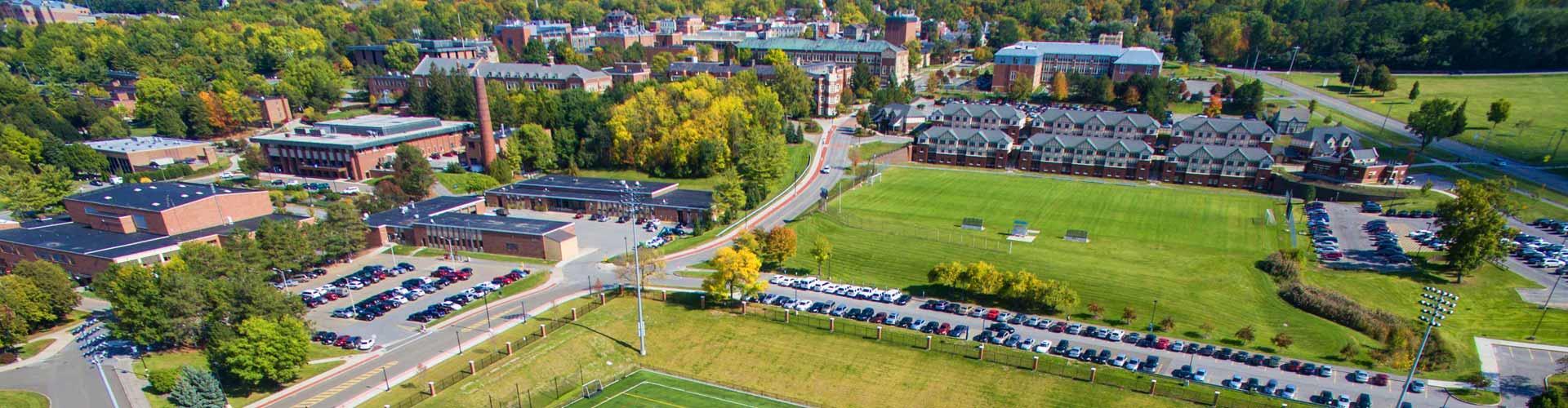 SUNY Geneseo, photo taken from a drone